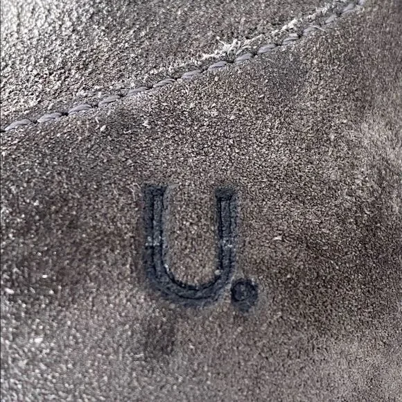 Untamed Street Gray Suede Men's Shoes 44 (US 10) Made in Italy Street Business - Picture 5 of 13